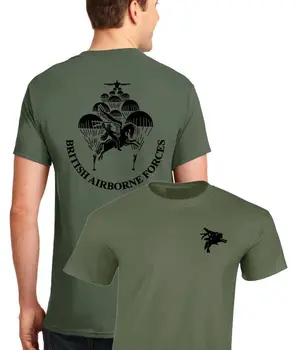 Britské Vzdušné Sily Pegasus Padák Pluku T-Tričko 100% Bavlna O-Krku Lete Krátky Rukáv Ležérne Pánske T-shirt Veľkosti S-3XL