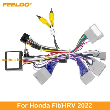 FEELDO Auto 16pin Napájací Kábel Zapojenie Vedenia Adaptér Pre Honda Fit/HRV 2022 (Juhovýchodná Ázia) Inštalácia Vedúci Jednotky