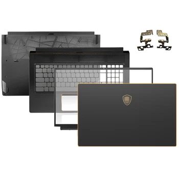 NOVÉ Pre MSI GS75 MS-17G1 17G2 Série Notebooku, LCD Zadný Kryt Predného Panelu opierka Dlaní Spodnej Prípade Závesy A B C D Kryt 17.3 Palce Čierna