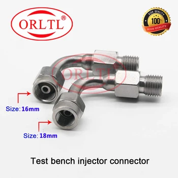 ORLTL Diesel Injektor skúšobným Konektor M14-M12 (12mm) M14-M14 (14 mm) 16 mm 18 mm pre DENSO, BOSCH, DELPHI Olej Vrátiť Detekcie