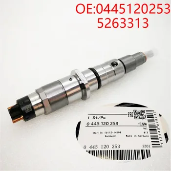 0445120253 Paliva injektor montáž ventilu montáž F00RJ01941 common rail injektor je vhodný pre Cummins QSB4.5 QSB6.7