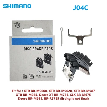 Shimano J04C Brzdové Doštičky, MTB Horské Bicykle Živice Disk Brzdové Doštičky pre BR-M9000 M9020 M8000 M785 M7000 M675 M6000 M615 M700 RS785