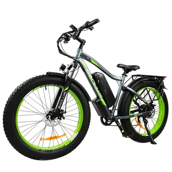 zelená BLJ-DP2619 Elektrické Tuku pneumatiky, Bicykel 26 palec 1000W 48V 13AH Vymeniteľné Batérie Dospelých Elektrické Bicykle 7 Rýchlosť spoked koliesko