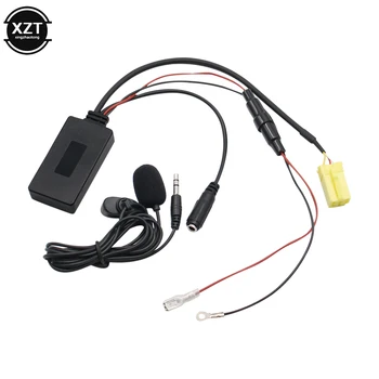 Auto Bluetooth-kompatibilné AUX Adaptér Bezdrôtovej Audio Hovoru Voľné Ruky Mikrofón Držiak pre Benz, Smart 451 Pre Alfa Fiat Lance