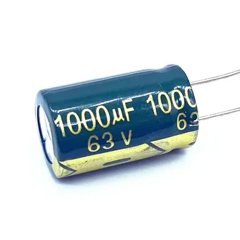 10pcs/veľa 63V 1000UF hliníkové elektrolytický kondenzátor veľkosť 16*25 1000UF 20%