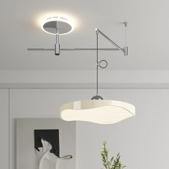 Minimalistický Moderné Led Luster nastaviteľné Visí Lampa Stropný Luster Osvetlenie pre Obývacia izba Jedáleň Kuchyňa Spálňa
