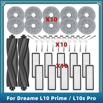 32PCS Pre Dreame Topánok L10 Prime / L10S Pro Vysávač Náhradné Príslušenstvo Hlavnej Bočné Kefa Hepa Filter Mop Handričkou
