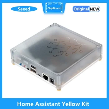Domov Asistent Žltá Súprava s voliteľným CM4 & SSD & Panel & Senzor