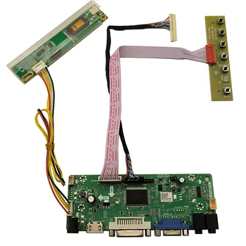 HDMI+VGA+DVI Kontrolór Vodič Dosky Monitora Držiak Pre B150XG01 B150XG02 B150XG03 B150XG05 1024x768 LCD LED Obrazovky Panel 30Pins