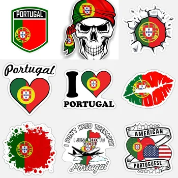 P Portugalsko Nnational Vlajka Mape Národné Odznak Auto Odtlačkový Portugese Nálepky, Auto, Auto, Motocykel, Bicykel Logo Odtlačkový Auto Styling