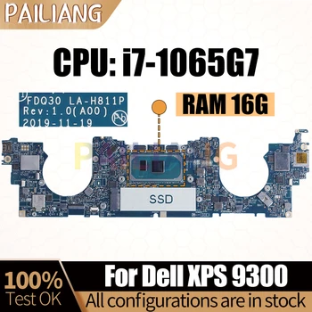 Pre Dell XPS 9300 Notebook Doske Notebook FDQ30 LA-H811P i7-1065G7 RAM 16 G 0Y4GNJ Doske Plný Testované