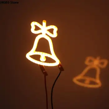 DIY Žiarovka Príslušenstvo 3V LED Edison Flexibilné Bell Vlákna Sviečka Dióda Vianočné Svetlo Holiday Party Dekorácie Atmosféru Svetla