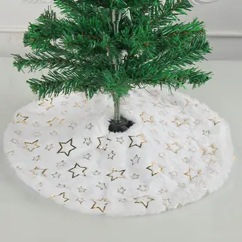 Vianočný Strom Sukne Slávnostné Snowflake/hviezda Vzor Mini Vianočný Stromček Sukne Kolo Umývateľný Xmas Party Domáce Dekorácie Dovolenku Strany
