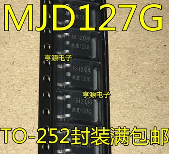 (20PCS/LOT) MJD127 J127 MJD127T4G J127G NA-252 Nový, Originálny Zásob Energie čip