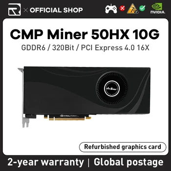 JIESHUO NVIDIA CMP 50HX 10GB Turbo Professional Ťažba Grafiky GPU GDDR6 PCI-E 4.0 cmp50hx 10g ETHERNET RVN KAS CFX A Tak ďalej