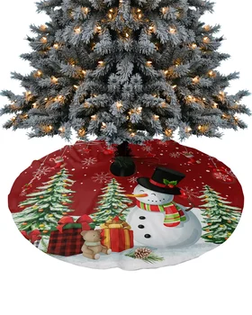 122 Krátke Plyšový Vianočný Stromček Sukne Vianočný Strom Zimné Darčeky Ponožky Vianočné Stromy Koberec Mat Doma Dekorácie