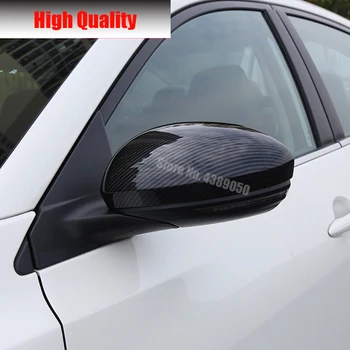Pre Nissan Sentra 2020 2021 príslušenstvo ABS Chrome/Uhlíkových vlákien Auto Strane Dverí, spätné zrkadlo Pokrytie Výbava Nálepky Auto Styling