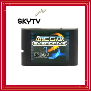 2024 Mega Drive V3.0 Pro 3000 v 1 EDMD Remix MD V3 Hra Kazety pre Everdrive SEGA NÁS/JP/EÚ 16-bitové GENESIS Herné Konzoly
