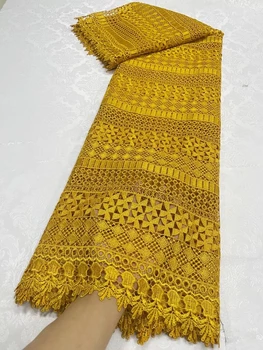 2023 Nové Bicolor Guipure Kábel Čipky Textílie Afriky Guipure Kábel Čipky Nigérijský vo Vode Rozpustná látka Pre Ženy Šaty JL252