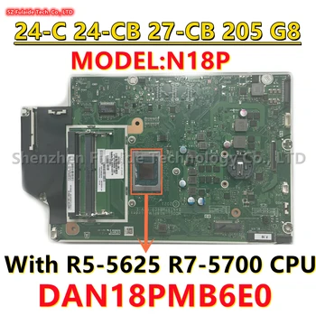 DAN18PMB6E0 MODEL:N18P Pre HP 24-C 24-27 CB-CB 205 G8 27-cb0244 AIO Doska S R5-5625 R7-5700 CPU M82140-603 N01293-601