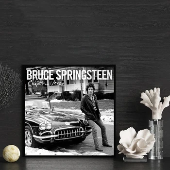 Bruce Springsteen Kapitolu A Verš Hudby Obal Plagát Plátno Art Print Domova Nástenné Maľby ( Bez Rámu )