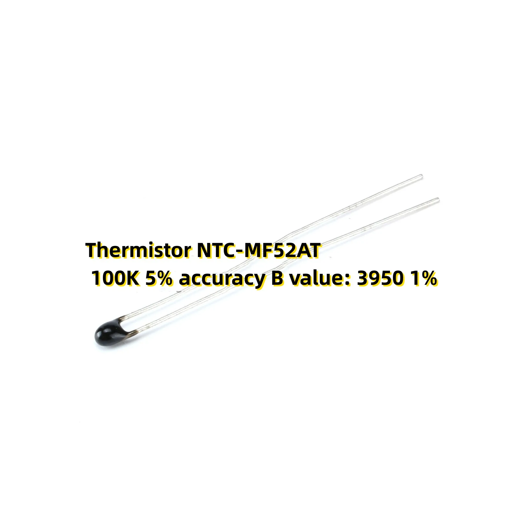 100KS Thermistor NTC-MF52AT 100K 5% presnosť B hodnota: 3950 1%